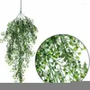 Flores decorativas de 80 cm de planta artificial vime sino dourado brotelando tiroteio no casamento home jardim parede pendurada em decoração plástica flor