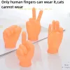 Toys Mini Hands Modèle Tiny Hands Cat Massage Tool Funny Toys Toys Gants miniatures Gants Finger Gants Petit Finger Cat Toy Interactive Cat Toy