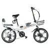 Lights Outland Disc Brake Folding Bicycle Lightweight Ultra Light Vuxen Male Portable 20 Inch Working Adult Variable Speed ​​Bicycle New