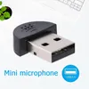 Mikrofone Tragbare Studio Sprach Mini USB -Mikrofon -Audioadaptertreiber für PC MAC