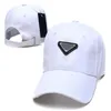 Простая дизайнерская шляпа re Нейлоновые шляпы для шляпы Треугольная пряжа окрашенная в каппеллино Классическая солнечная кепка CASQUette Luxe Baseball для мужчин Оптовая MZ01 H4