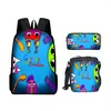 Backpack Harajuku Creative Classic Garten of Banban 3D Print 3PCS/UNIT