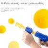 Toys Cat Toys Starttraining interaktiver Schützen Gun Teaser Plüsch Ball Haustier Kreative Spiele Stretch Mini Pompoms Kätzchen Vorräte