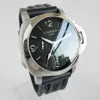 Высококачественные роскошные дизайнерские часы для Peneraa Watch Mens Series Precision Steel Автоматические механические часы красивые мужские PAM00320 Оригинал 1: 1 с настоящим логотипом и коробкой