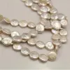 Perles 1112 mm 10pcs Round Baroque 100% AA Natural Natural Eater Perle de boucles d'oreille Perles Bijoux Charmes