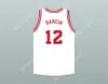 Custom qualsiasi nome numero giovane/bambini Andy Garcia 12 tijuana piranhas Basketball jersey messicano di espansione team