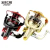 Akcesoria Siechi Fishing Reel Spinning 10007000 Metal Spool Spoling Wheel do łowienia karpia morskiego