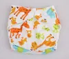 2020 High quality Organic Printed Cartoon Colorful baby Cloth diapers with insert Nappy 8272114