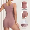 Forma din figur med Womens Bodysuit Full Body Shapewear Tummy Control Corset Slimming Midje Reduction 240415