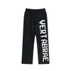 VERTABRAE Papant de survêtement pour hommes Designer High Street 3d Letter Hip Hop Sports Pants décontractés Joggersa135