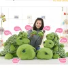 Cushions 20100cm Cute Super Green Big Eyes Stuffed Tortoise Doll Turtle Animal Plush Toy Boy Girl Birthday Gift