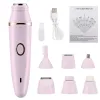 Clippers 7 in 1 elektrische Epilator Frauen Rasierer Weibliche Augenbrauen Nasen Bein Gesichtsbehaarungs Haarentferner Bikini Trimmer wiederaufladbar Rasierer Depilatory