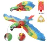 Toys NONOR Cat Interactive Toys Simulation Bird Electric Hanging Eagle Flying Bird Cat Teasering Play Cat Stick Scratch Rope Pet Toys