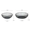 Baskets Nordic Style Iron Art Fruit Storage Basket Home Organizer Bowl For Vegetable Snacks Candy Kitchen Table Dining Decoration Tool