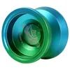 Yoyo x2 Black Pearl wettbewerbsfähiger Joyoyo für Anfänger-Legierungen, um zurückzukehren und Tricks blau Grün zu üben