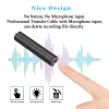 Recorder 600HRS Mini Audio Voice Recorder geactiveerd 8GB32GB Professionele magnetische digitale geluid Dictafoon Denoise Record mp3 -speler
