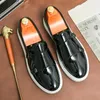 Casual Shoes 2024 Leather Men Dress Loafers Double Strap Buckles Designer For Business Formal Wedding Shoe