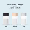 Humidifiers 260ML Mini Humidifier USB Ultrasonic Air Humidifier LED Light Essential Oil Diffuser Automotive Purifier Aromatic Anion Nebulizer Portable Y240422