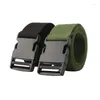 Belts Nylon Woven Belt With High-quality Automatic Buckle For Business And Leisure Men's Golf Toothless Quick Release