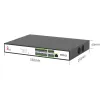 Switches Xikestor L3 Managed 12 Port 10G Switch SFP+ Internet Hub Ethernet Web Management Core Networking Support Dynamic Routing DHCP