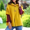 Maglione da donna 2024 Autunno/inverno allentate con cappuccio con cappuccio