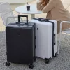 Luggage New Design Rolling luggage case Suitcase Fashion Women travel bag zipper combination lock Hand luggage lightweight luggage