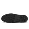 Casual schoenen 2024 Mode Brogues Men Flat Dikke Sole Outdoor Male schoenen Pure Black