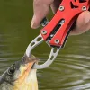 Accessoires en acier inoxydable Poisson Poisson Fish Gripper Gramp Pinder Lure Lure Aide à main outils à main Contrôleur Tackle Padre Accessoire