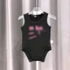 Baby Summer Rompers Infant Kids Letter Bodys Bodys Bodys Designer Girls NOUVELLES COTTON JUMPS CUISSANTS TODDLER BOYS Soft Climb Vêtements Z7814