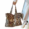 Sexy Leopard Design 2023 Big Korean Fi Shopper Shop Sacs pour femmes sac à main sac d'épaule de grande capacité L4HK # #