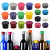 red wine leak proof bottle cap Candy colored wine-bottle cover Sealed Beverages Champagne beer bottles StoppersFood grade Silicone Bar tools T9I002622