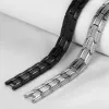 Bracelet Bracelet Thérapie magnétique en acier inoxydable pour les hommes Femmes Slimming Bijoument Bijoux Livraison gratuite Couple de soulagement de la douleur pour la santé