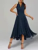 Party Dresses A-Line Length Chiffon Prom Dress Convertible Holiday For Women Bridesmaid Wedding Evening Gowns