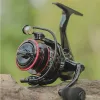 Accessoires Linnhue Fishing Reel 10007000 Metal Eva Grip Spinning Reel Carp Fishing Eau d'eau douce Reel Fishing Accessories Pesca