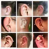 1PC G23 Długie przemysłowe pierścienie sztangowe 14G Język Sutek BAR Kuchra Uch Ear Tragus Body Body Kobiet biżuterii 240409
