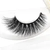 1 paires 3 D Effet Classic Lashes Logo privé Real Mink Faux Falais Falaises de maquillage à la main