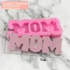 Baking Moulds Soft Silicone Mold Family Cake Decoration Dad Mother Gift Fondant Chocolate Kitchen Fudge Tool Resin Art Pendant