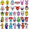 32colors halloween game bear animals Anime charms wholesale childhood memories game funny gift cartoon charms shoe accessories pvc decoration buckle soft rubber