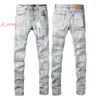 Jeans violet jeans mens denim pantalon concepteur jean hommes de haute qualité marque violette jeans biker streetwear streetwear concepteurs occasionnels joggers joggers pile jeans 7246