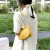 Sacs à bandouliers Sac de chaîne sous brasses femmes Pu Colons Colours Zipper Summer Simple Students Daily Mandsbags Ol Corée Style Chic K0DD #