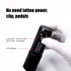 Stylo de tatouage sans fil du kit de machine batterie portable puissance sans noyau de carton numérique Affichage à LED numérique Équipement de tatouage