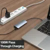 Станции 9IN1 DOCK USB TYPE C TO HDMI ADAPTER для MacBook Samsung Dex Galaxy S10/S9 USBC Converter HDMI