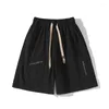 Heren shorts -Youth Zipper Y2K Streetwear Cargo 2024 Zomermannen Harajuku Zwarte Grapic Koreaanse zakken Vintage 5xl