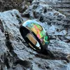 Bänder Tutiss 4mm 8mm Abalone Shell Inlay Multicolor Tungsten Ehering Band Ring für Männer Frauen gewölbter polierter Komfort Pass