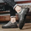 Casual Shoes Cyytl Herrklänning Läder Summer Male Loafers Retro Outdoor Working Walking Ankle Boots Trainers Luxury Sneakers Flat