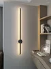 Wall Lamp 2PCS Smart LED Sconce Long Light 350° Rotation For Indoor Home Decor Bedroom Living Room Lighting Sofa Background