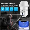 CONTROLLO 4X Digital Zoom Wireless Cam 5g Wifi 5MP E27 IN Indoor AI Human Detect Fullo Color Night Vision Bulb Surveillance Camera Smart Home