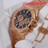 AP Женская запястья Watch Series Royal Oak Series 26331OR Мужские часы 18K Розовое золото Автоматические механические спортивные спортивные миры