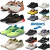 Brooks Glycerin 20 Ghost 15 16 Chaussures de course pour hommes Femmes Designer Sneakers Hyperion Tempo triple noir blanc jaune bleu hommes femmes