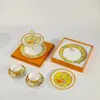 Borden 2024 Harvest Fruit Series Western Disk Coffee Cup Cake Cake String High -End service Gifts